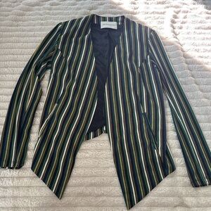 Striped blazer